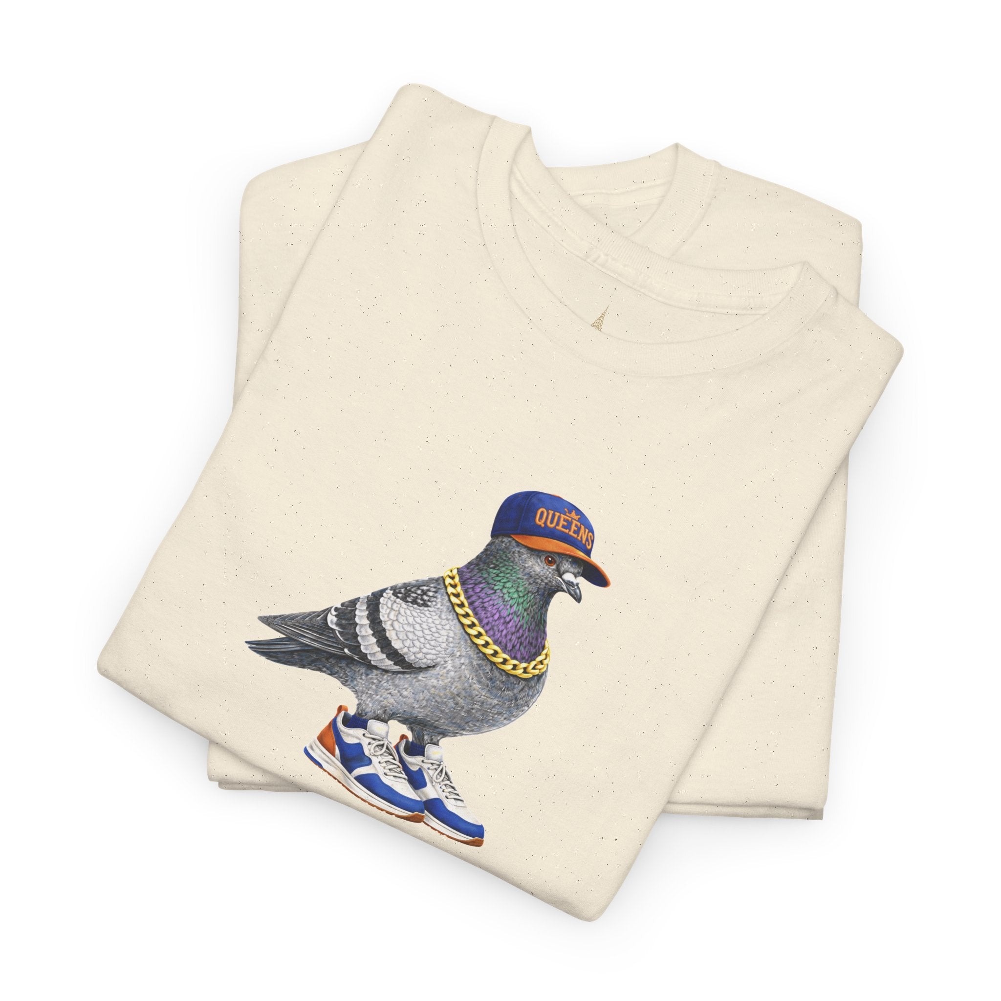 Customizable Queens NYC Pigeon T-Shirt | Baseball Fan Tee