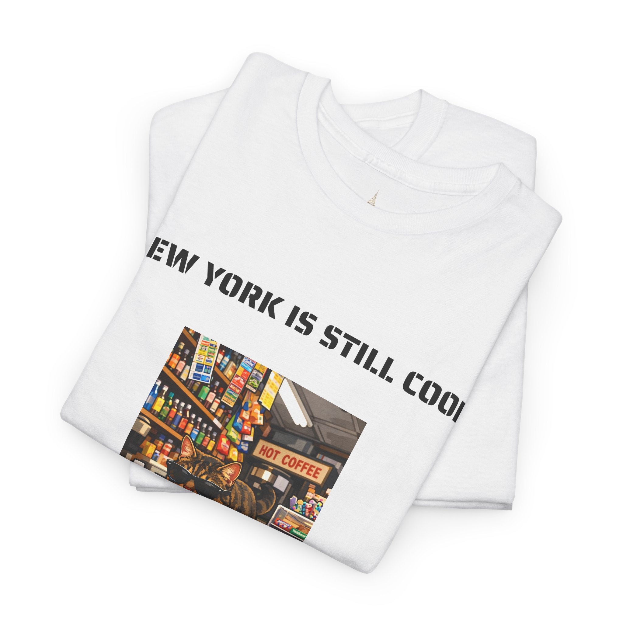 Camiseta New York Is Still Cool - Regalo Gato de Bodega de Nueva York