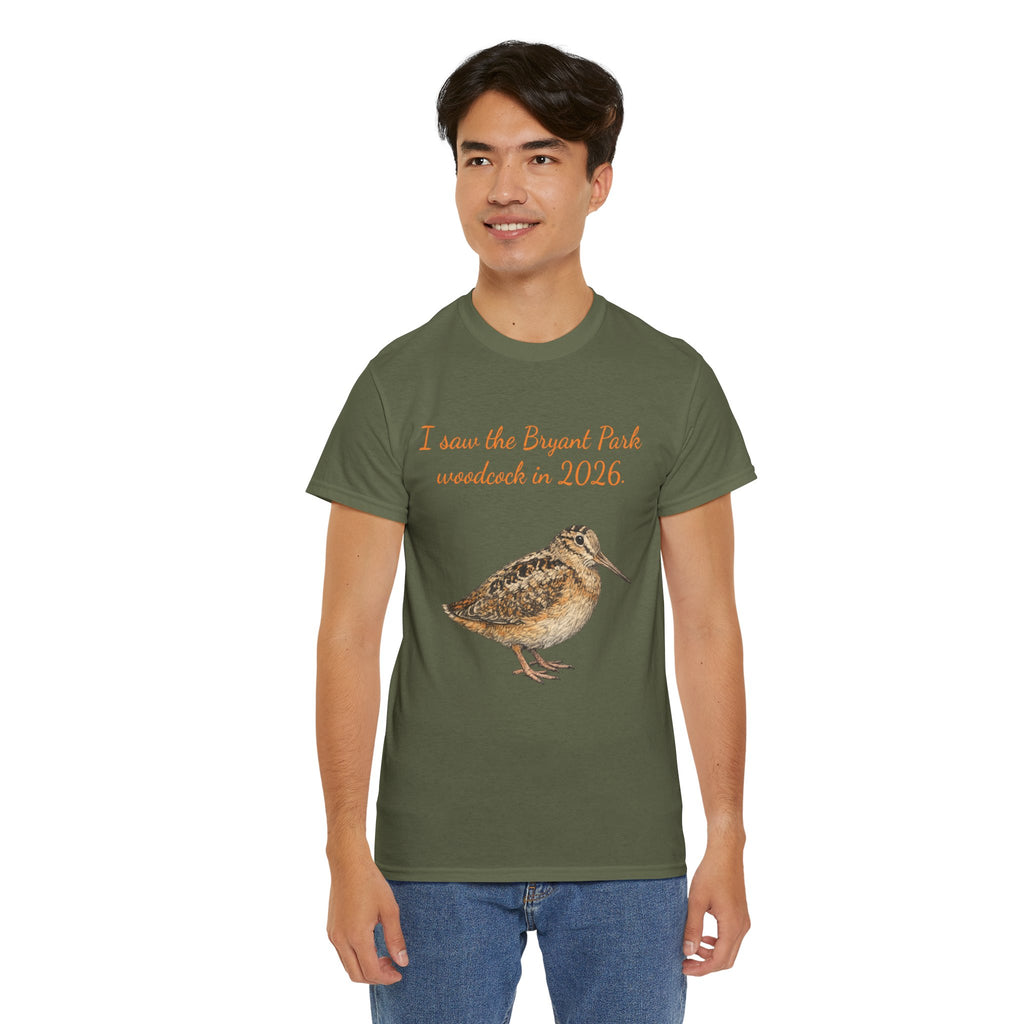 Bryant Park American Woodcock T-Shirt   NYC Gift Tee
