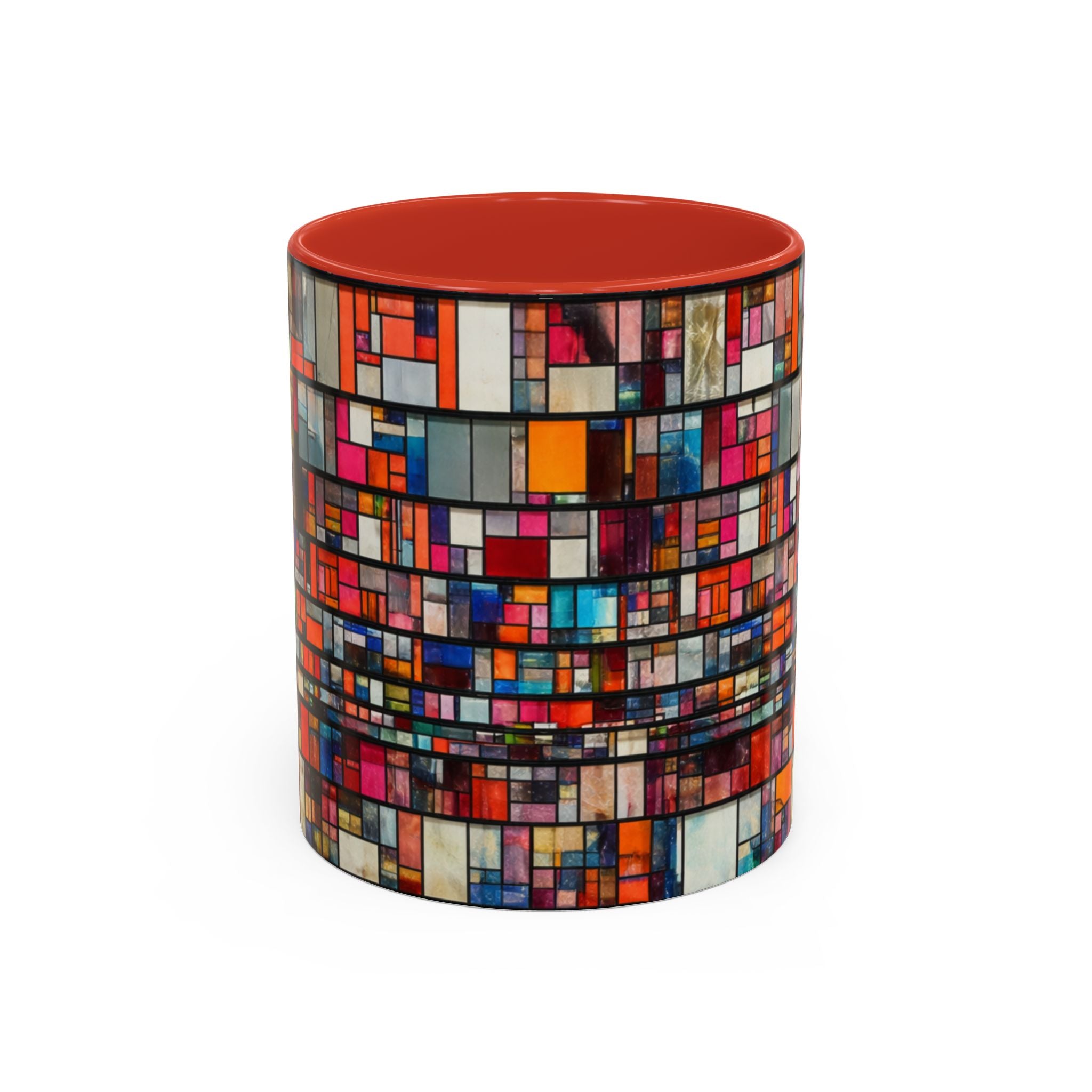 DUMBO Brooklyn Mosaic Water Tower Accent Coffee Mug 11oz