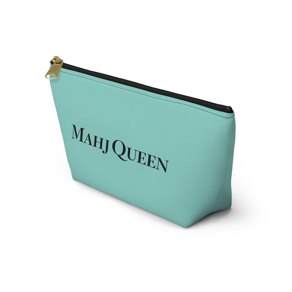 Mahj Queen Makeup and Accessory Pouch — Mahjong Tile Bag