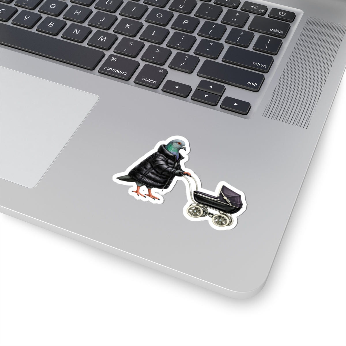 Park Slope NYC Pigeon 3" x 3" Sticker