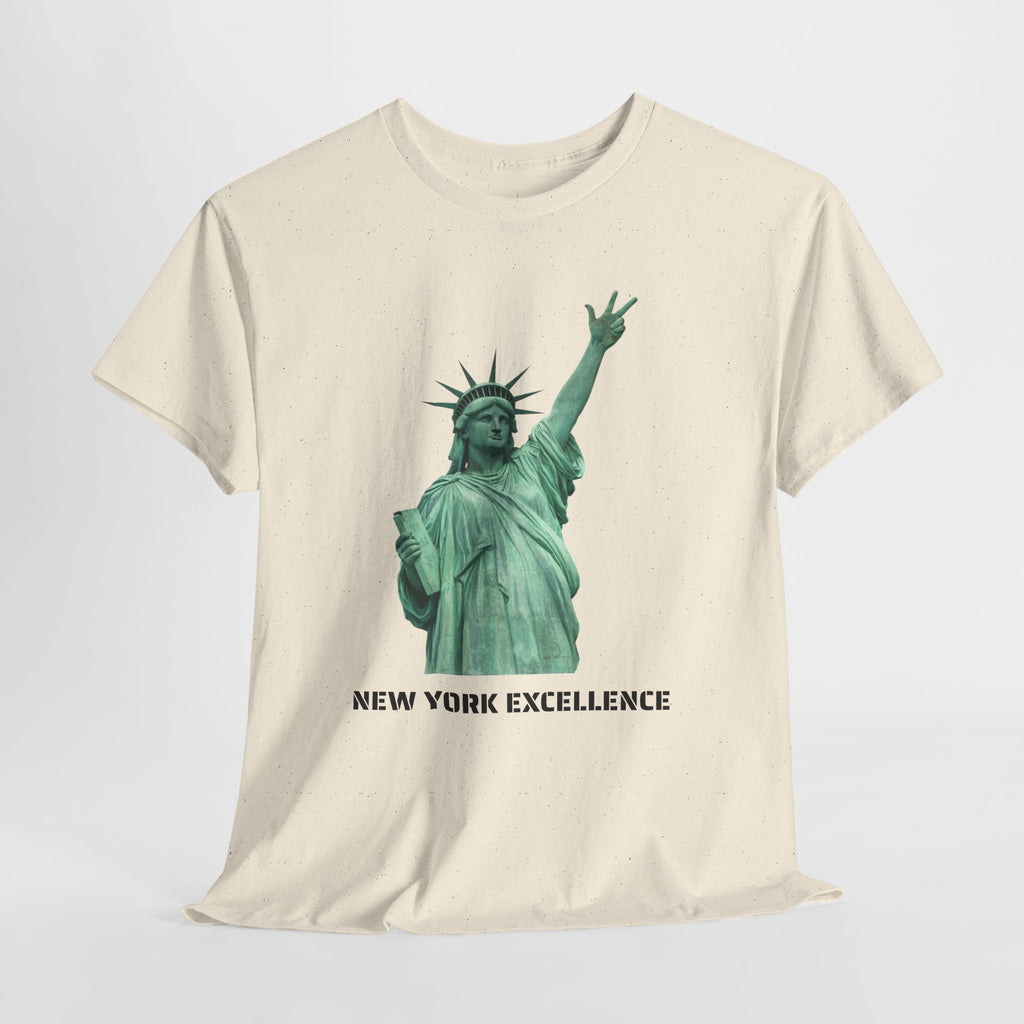 New York Excellence Three Points T-Shirt | Statue of Liberty Jalen Brunson NYC Basketball Tee