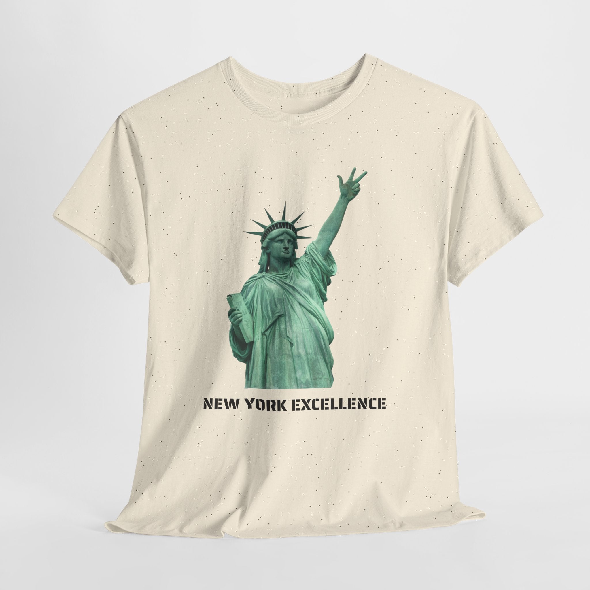 New York Excellence Three Points T-Shirt | Statue of Liberty Jalen Brunson NYC Basketball Tee