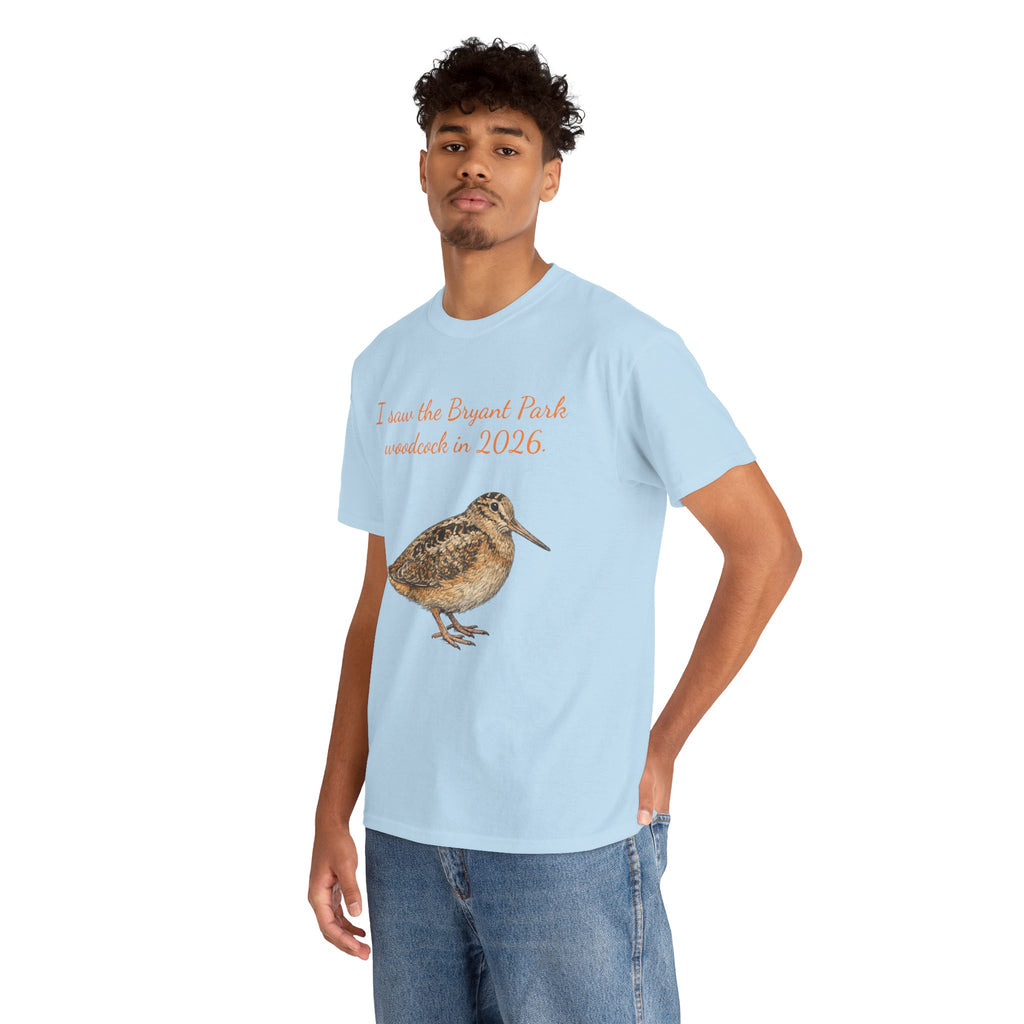 Bryant Park American Woodcock T-Shirt   NYC Gift Tee