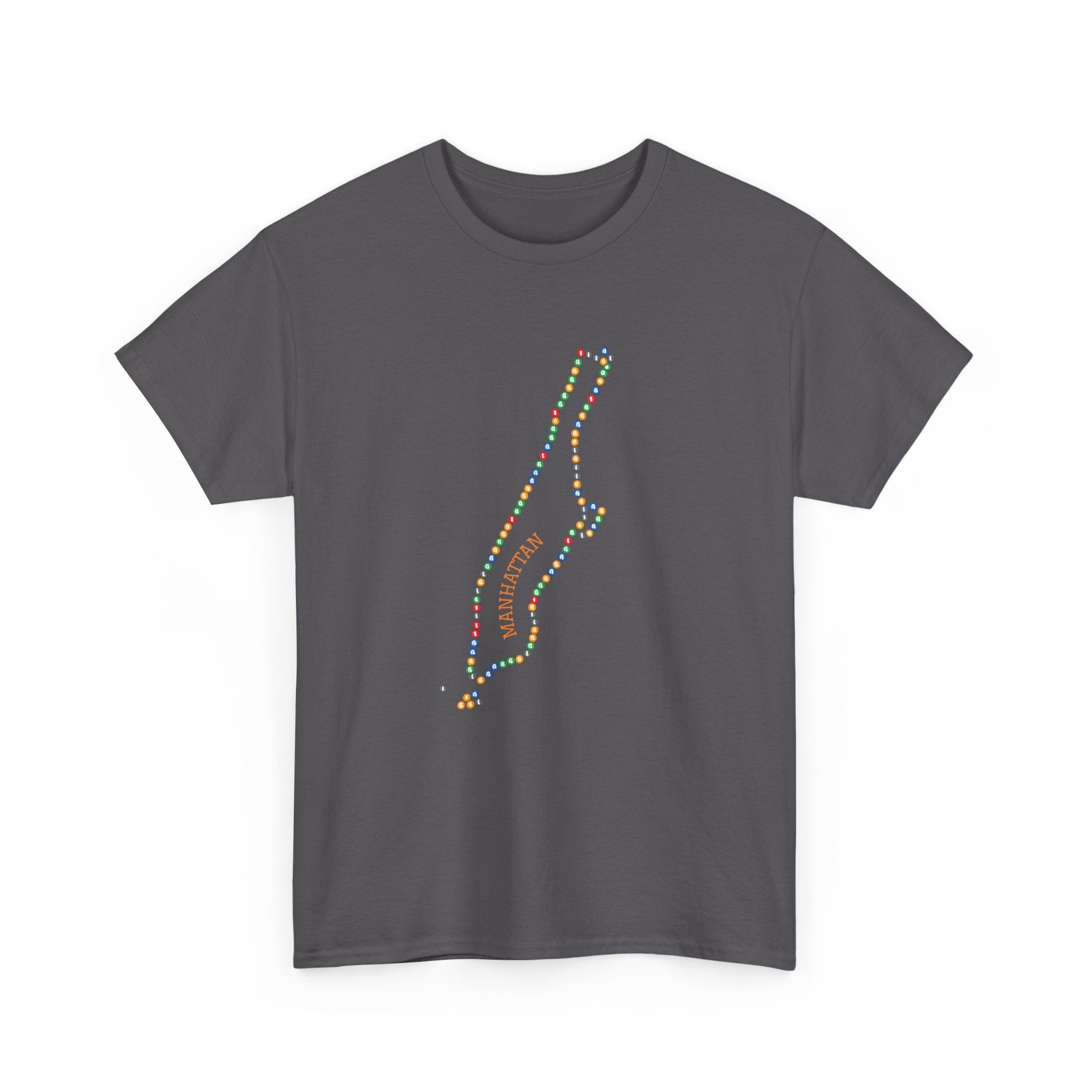Manhattan Map T-Shirt | Subway Signs Tee