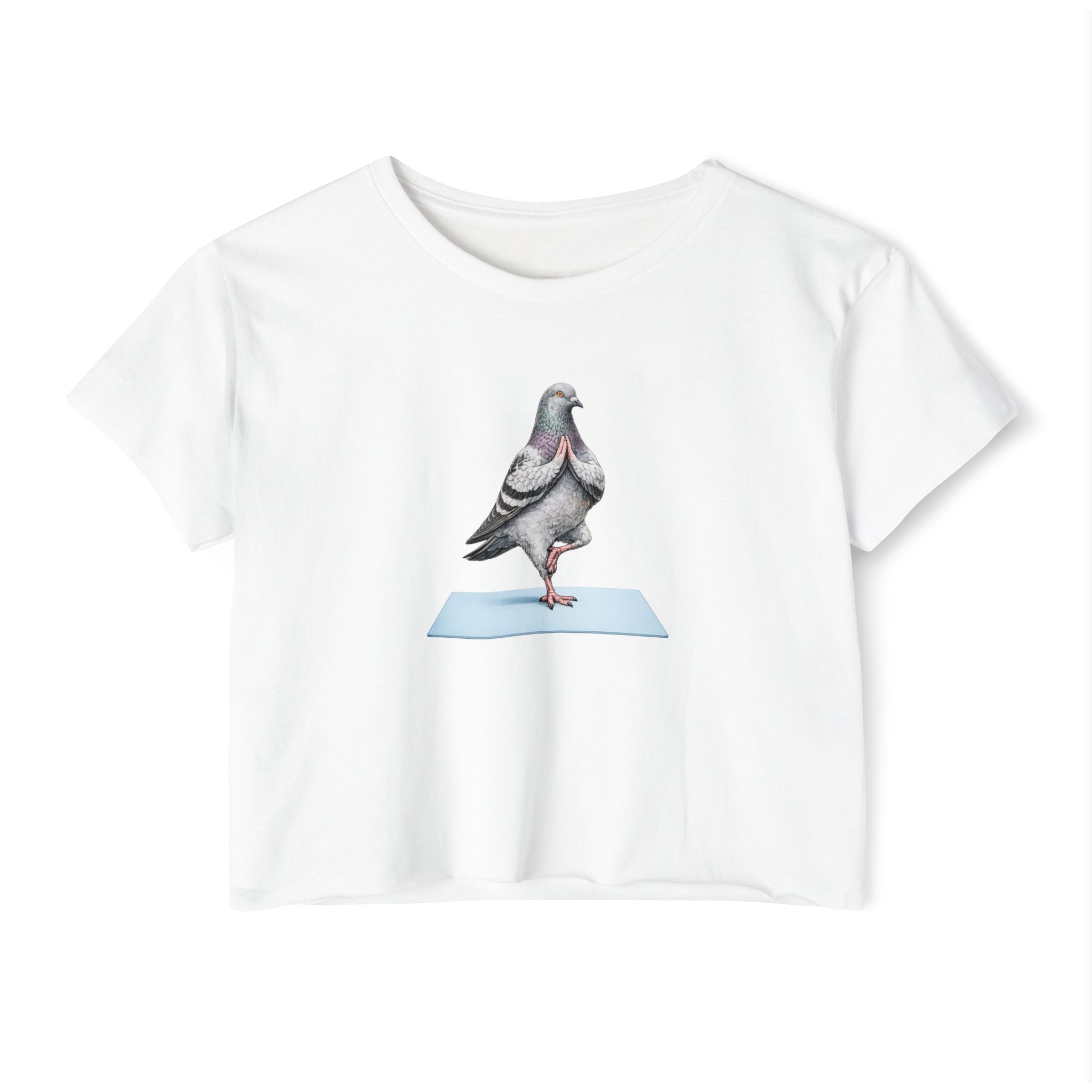 Customizable Central Park NYC Pigeon Crop Top