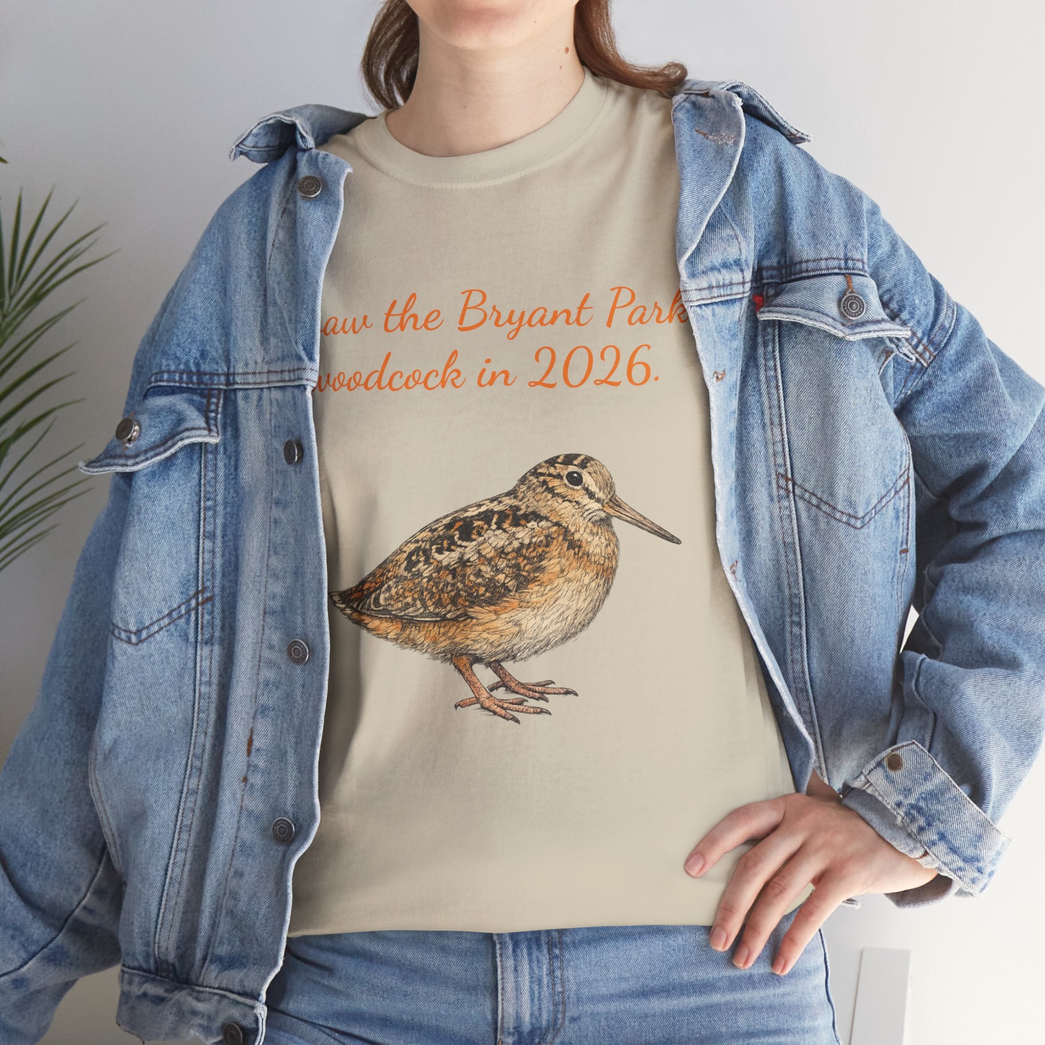 Bryant Park American Woodcock T-Shirt   NYC Gift Tee