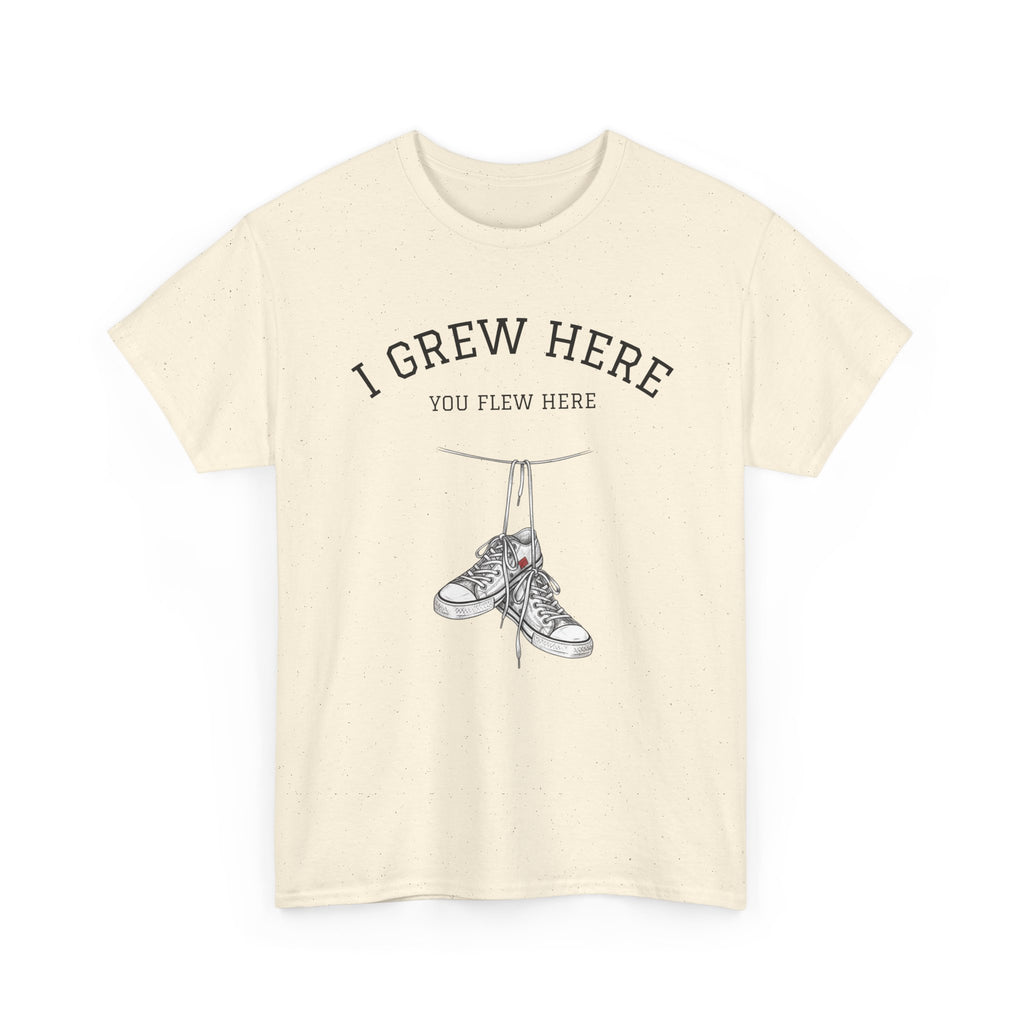NYC Sneakers I I Grew Here You Flew Here T-Shirt
