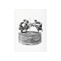 Central Park Untermeyer Fountain Ceramic Shower Tile 6" x 8"
