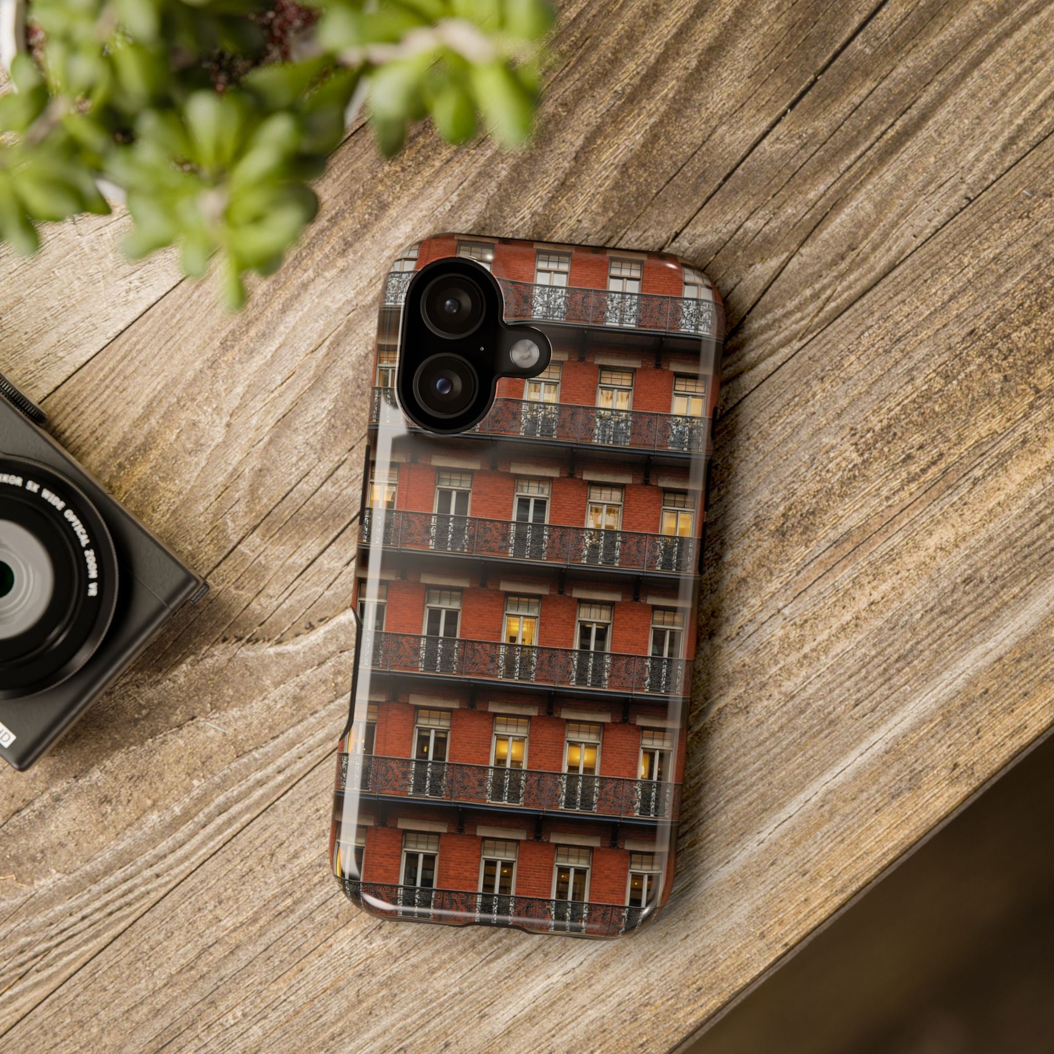 Chelsea Hotel phone case | NYC architecture Impact-Resistant Case