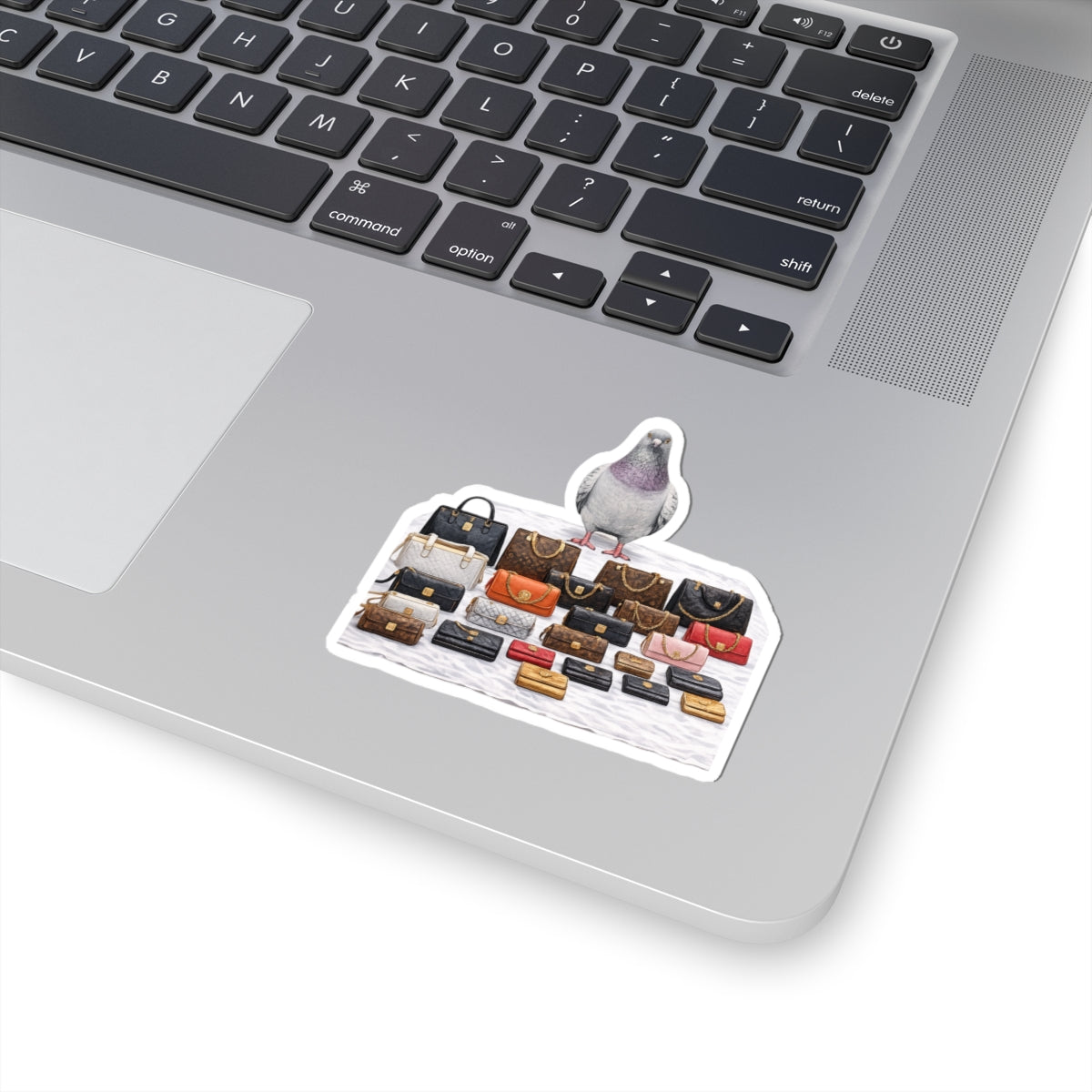 Canal Street NYC Pigeon 3" x 3" Sticker
