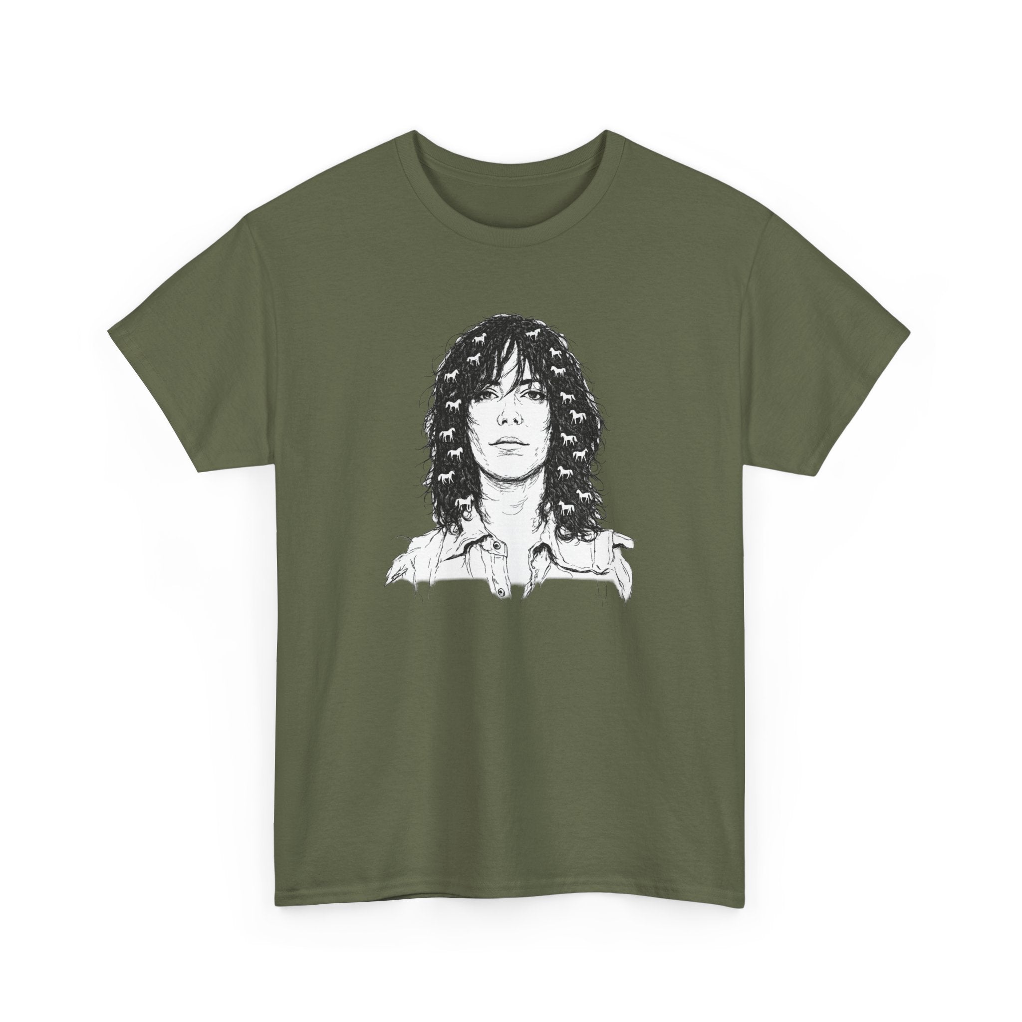 Horses Patti Smith T-Shirt | NYC Music Poet Tee