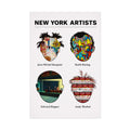 New York Artists Rolled Poster | Dorm Room Decor