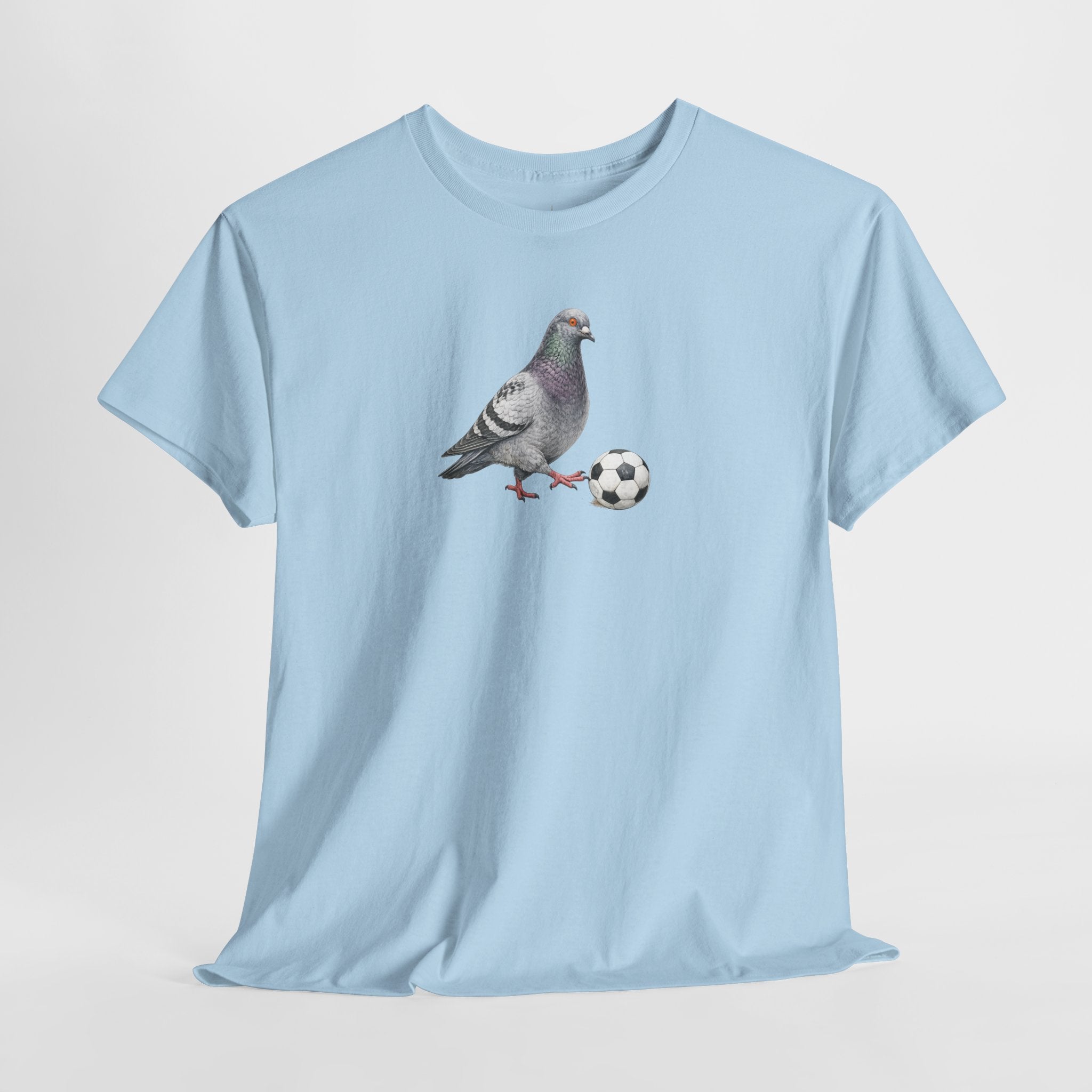 Customizable Corona NYC Pigeon Soccer T-Shirt | Soccer Player Tee