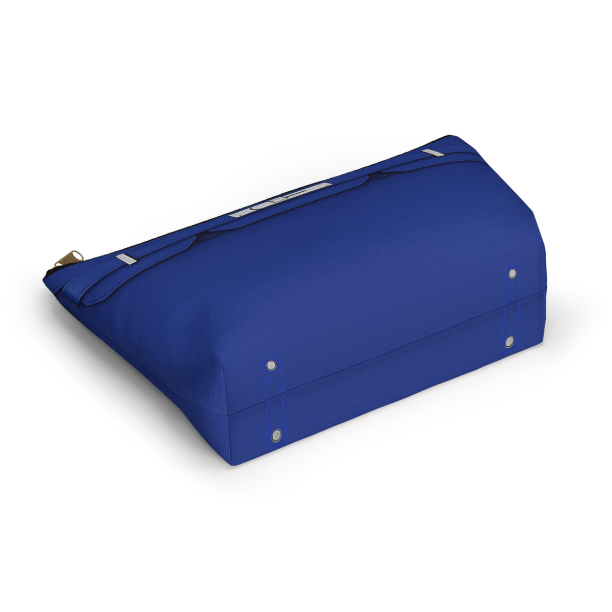 Canal Street Large Blue Makeup Bag —  T-Bottom Travel Bag