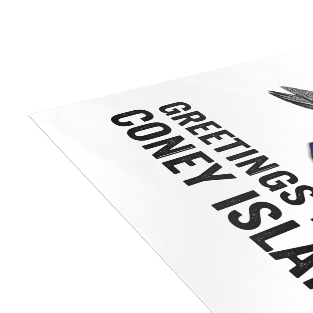 Coney Island NYC Pigeon Postcard Bundle (envelopes included)