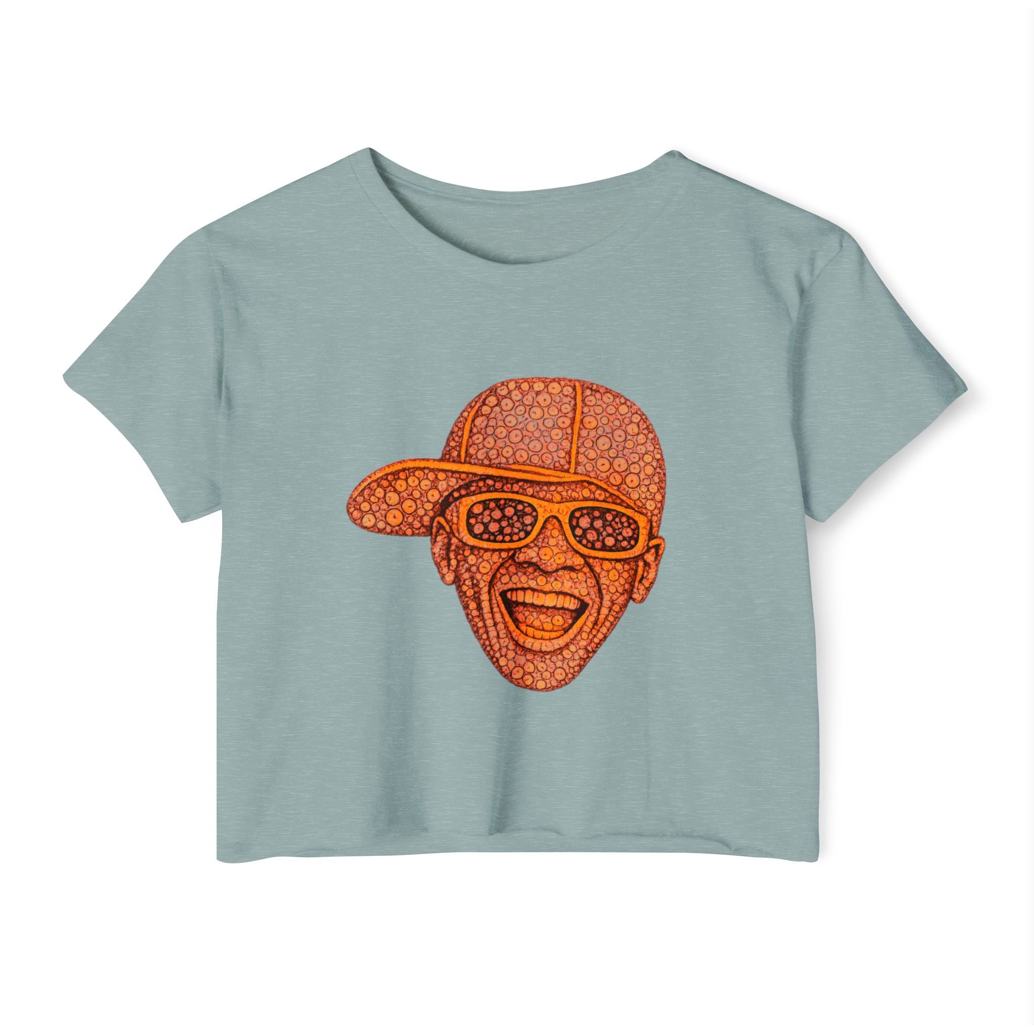 Clock Flavor Flav Crop Top T-shirt   Music Tee