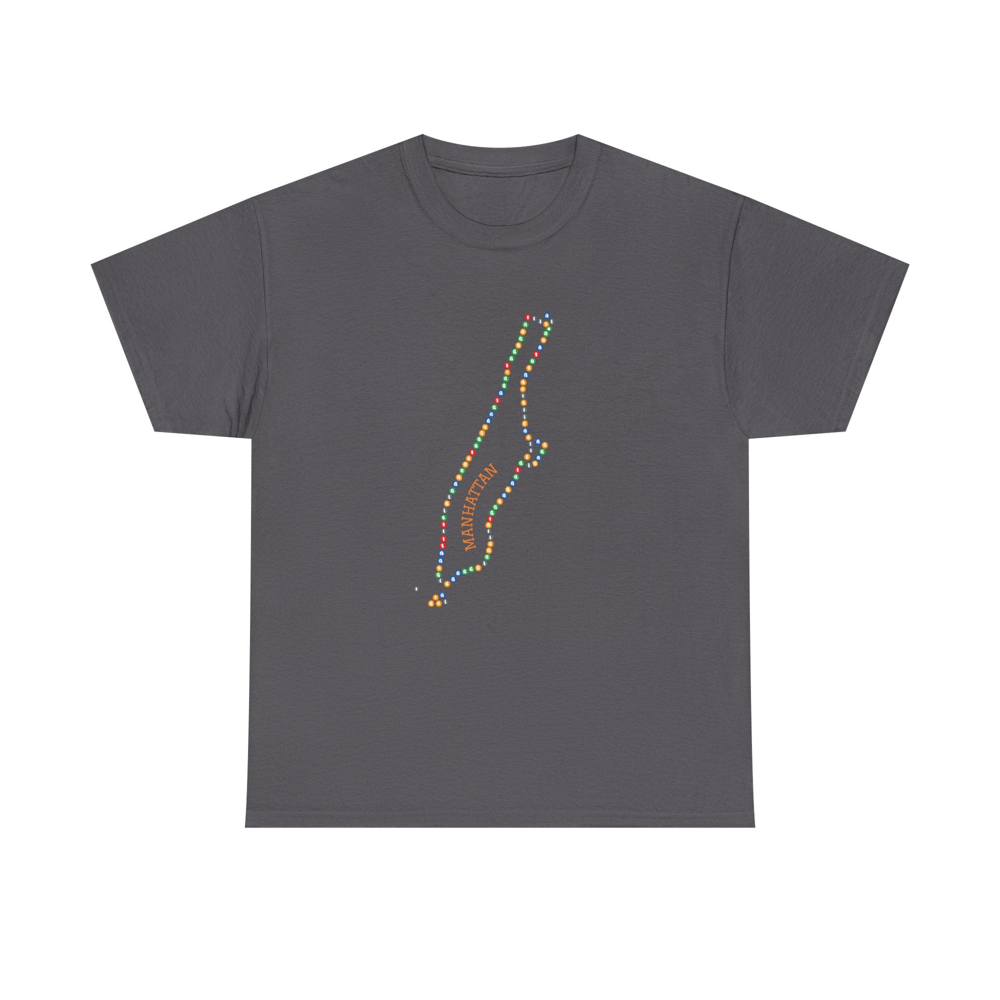 Manhattan Map T-Shirt | Subway Signs Tee