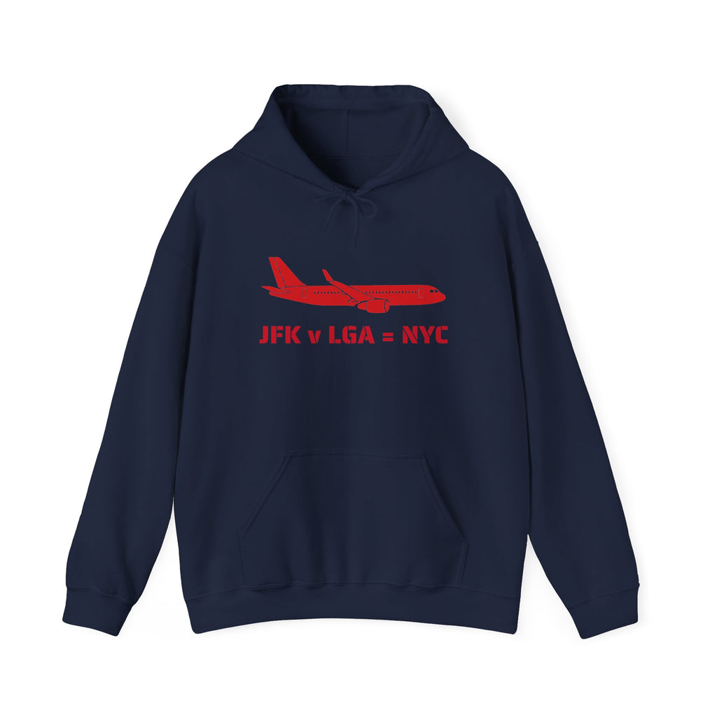 Travel Day Comfy Hoodie  |  NYC Math Hooded Sweatshirt