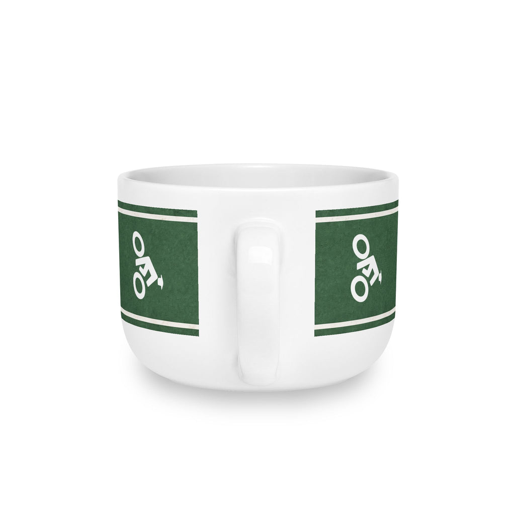 NYC Bike Lane 25oz Ceramic Soup Bowl