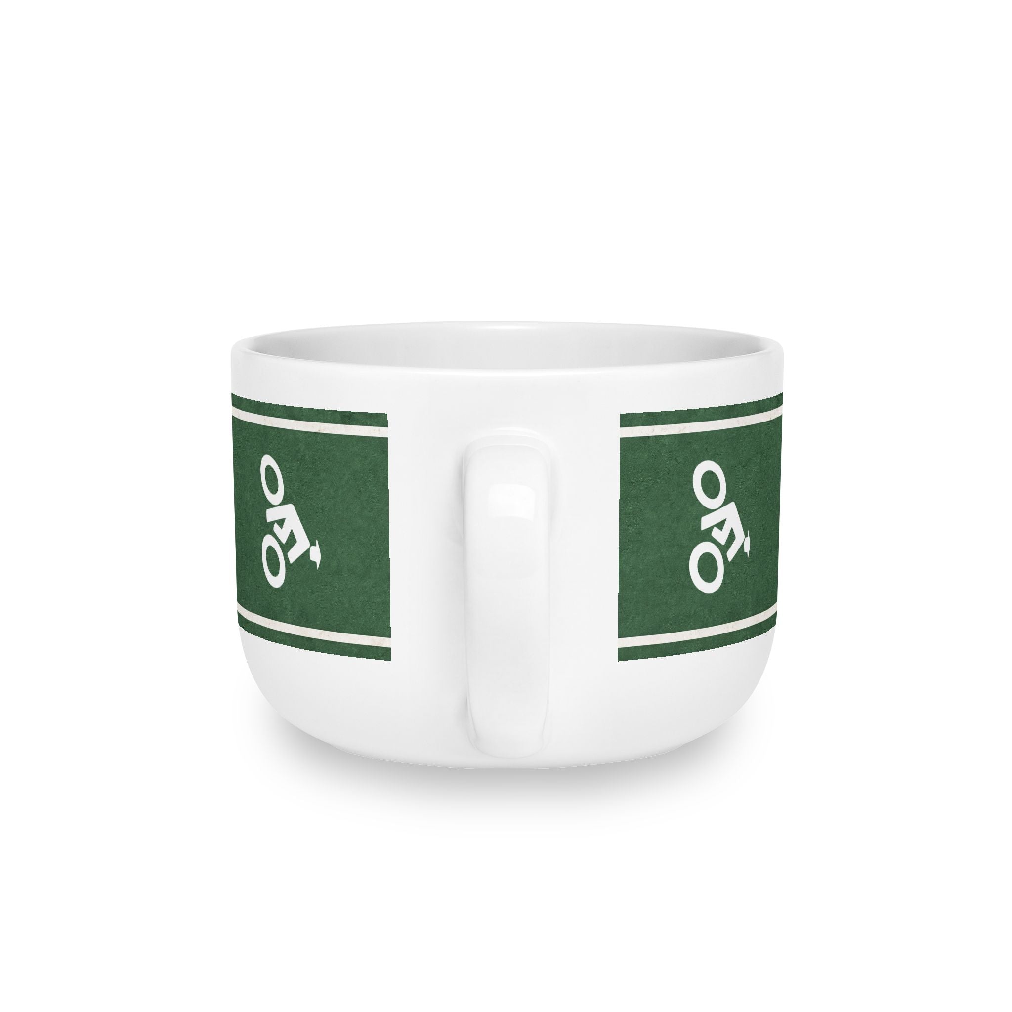 NYC Bike Lane 25oz Ceramic Soup Bowl