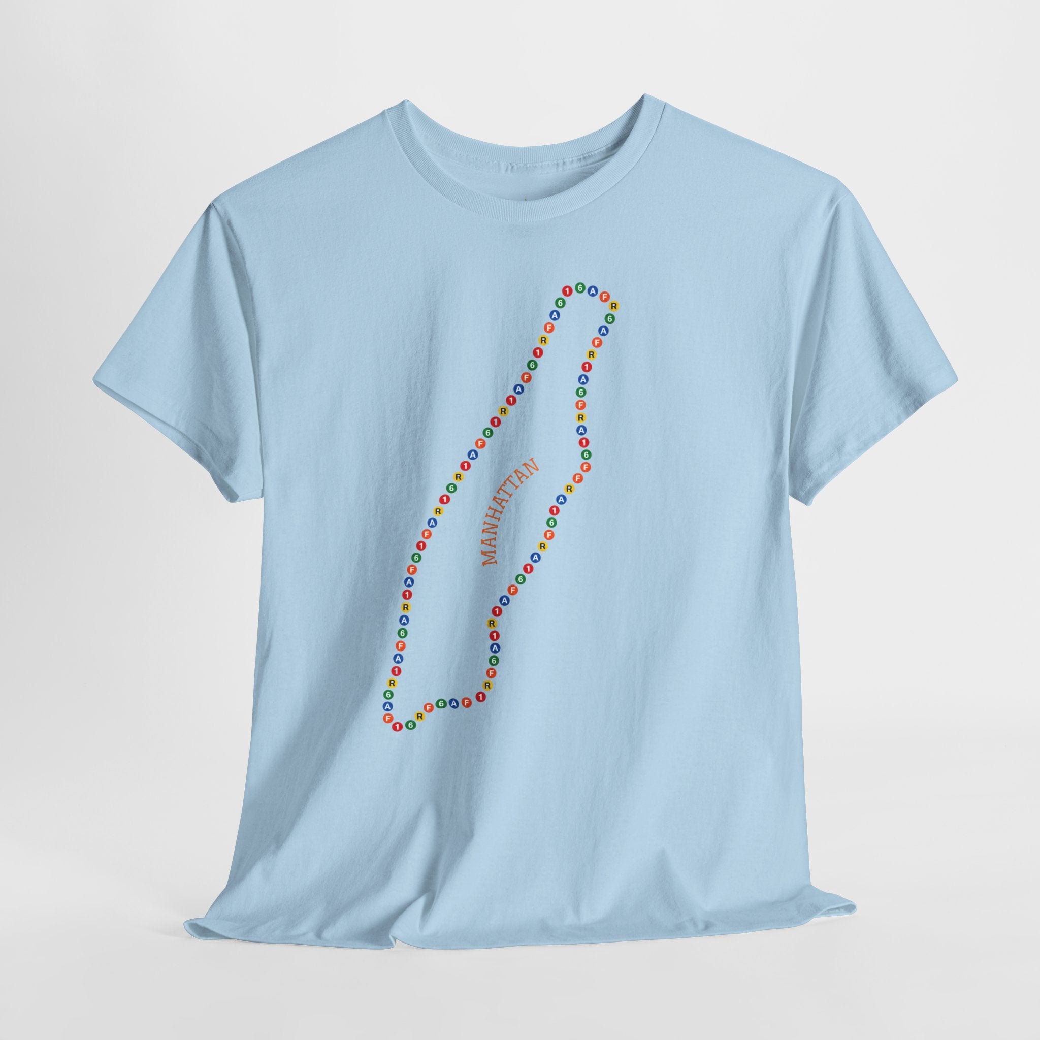 Manhattan Map T-Shirt | Subway Signs Tee