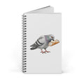 Customizable Arthur Avenue NYC Pigeon Spiral Journal | Bronx Little Italy Bird Lovers Notebook