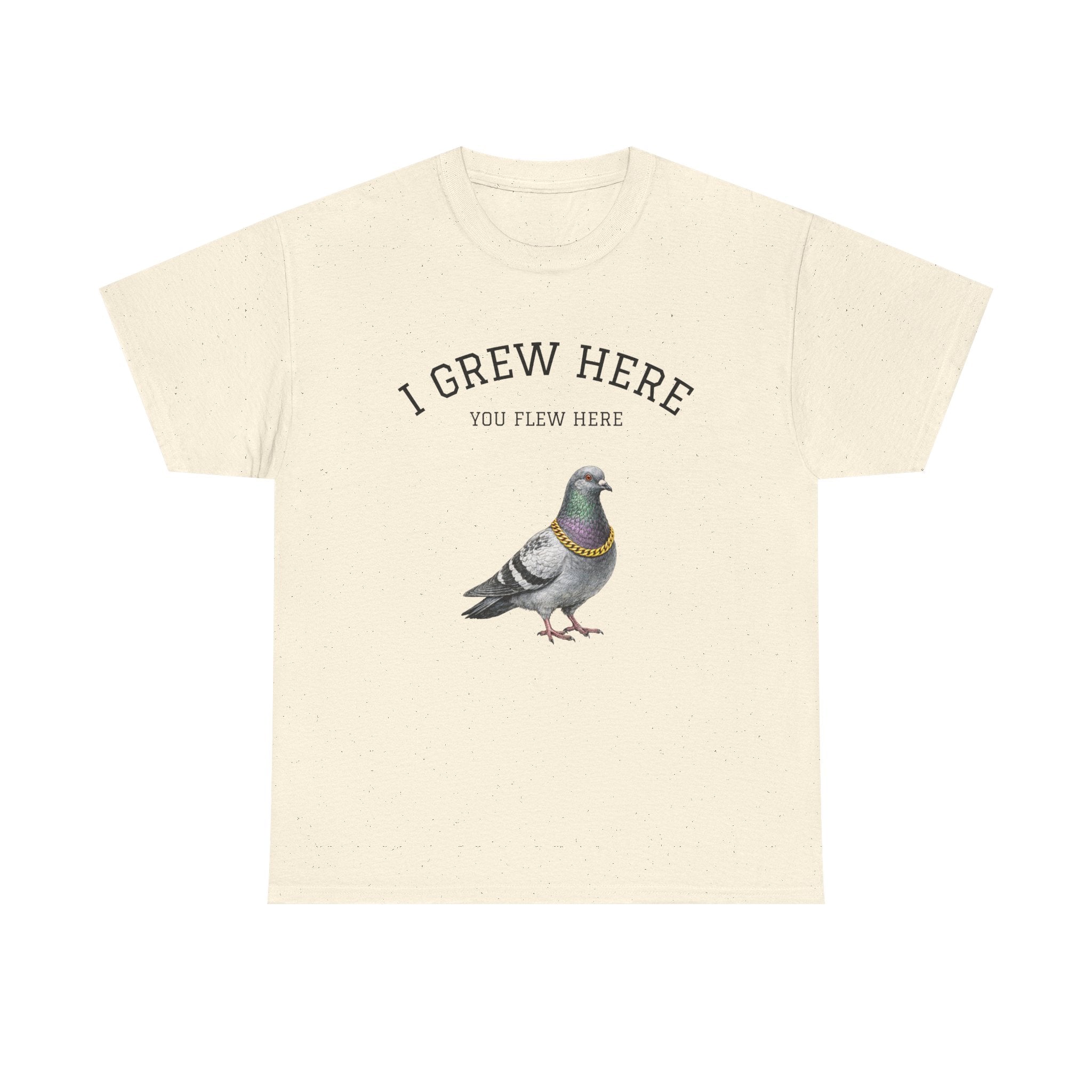 NYC Pigeon T-Shirt | I Grew Here You Grew Here Tee