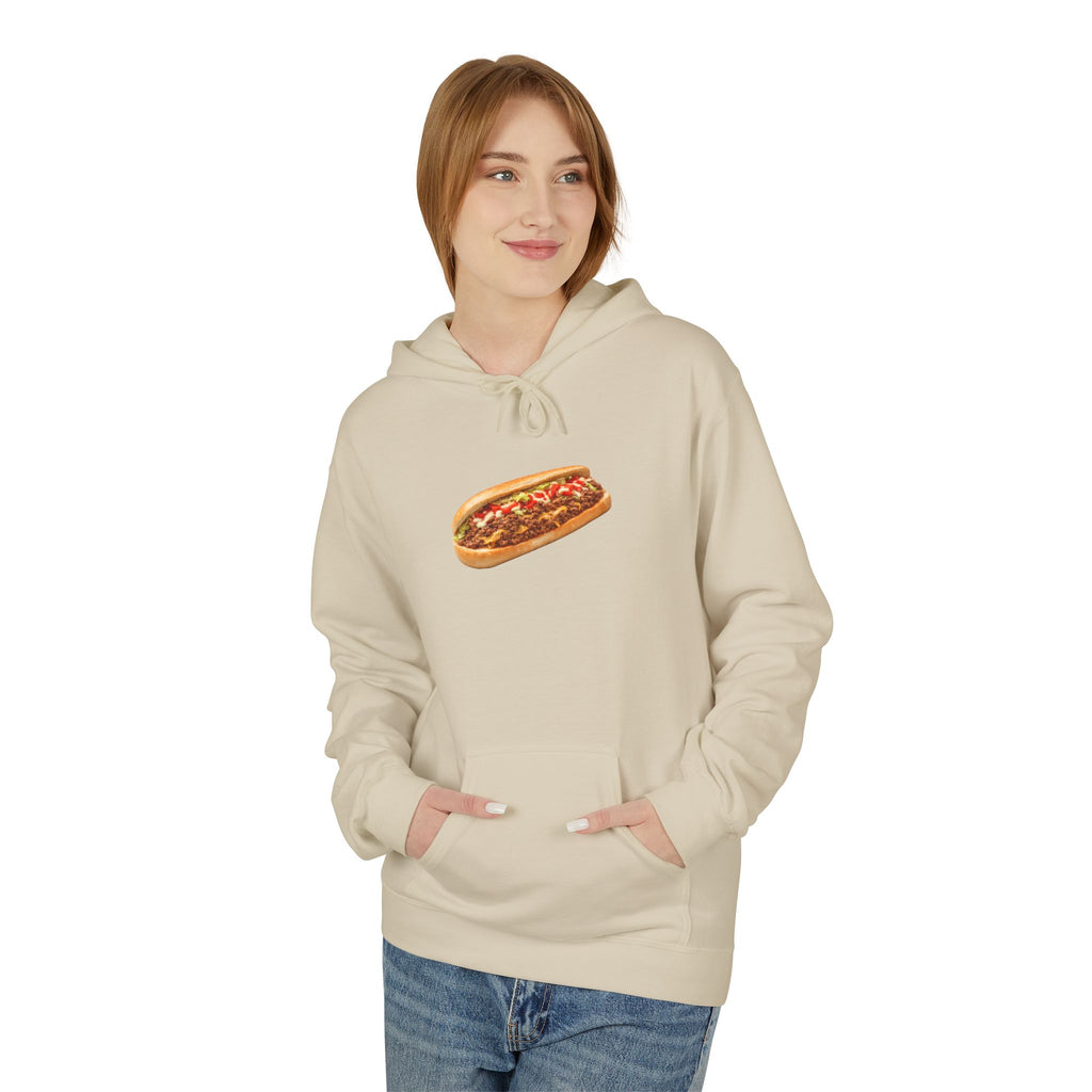 NYC Chopped Cheese Hoodie — New York Sandwich Hooded Pullover Sweatshirt