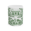 Kansas City Green Toile de Jouy 11oz Ceramic Mug