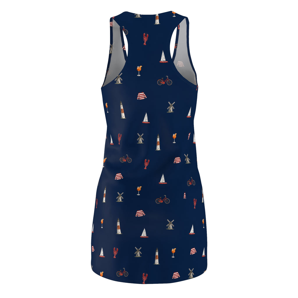 Icons of the Hamptons Racerback Dress — Swim Cover-up
