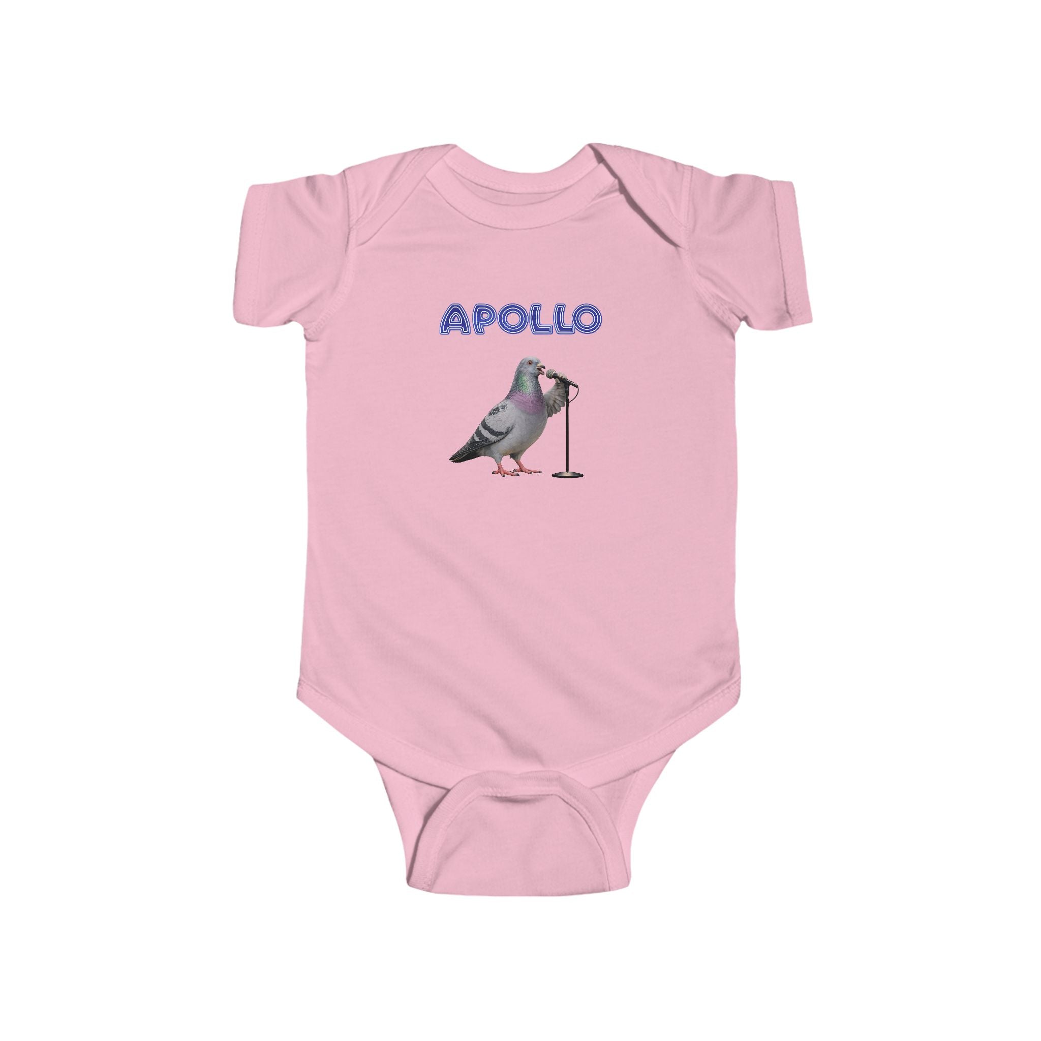 Customizable Harlem NYC Pigeon Baby Onesie | New Yorker Reveal Infant Bodysuit