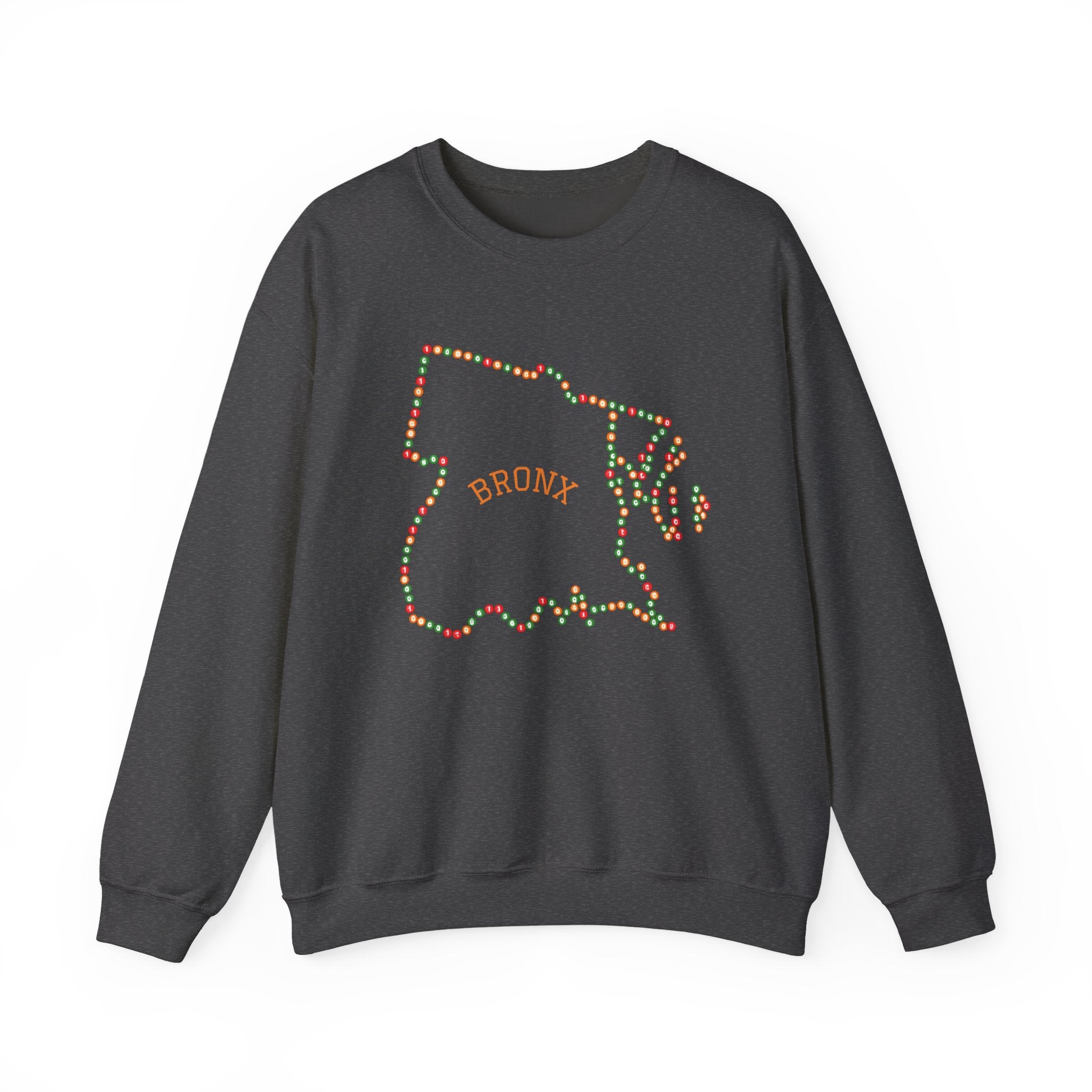 The Bronx Map Subway Signs Sweatshirt | NYC Crewneck Sweater