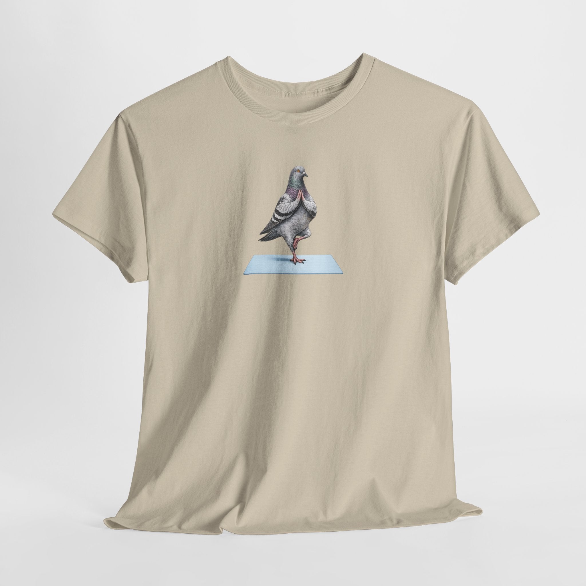 Customizable Central Park NYC Pigeon T-Shirt | Yoga Tee