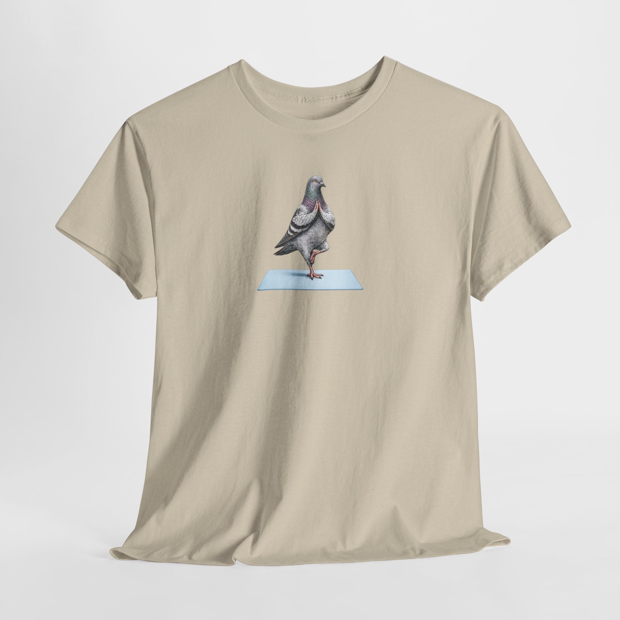 Customizable Central Park NYC Pigeon T-Shirt | Yoga Tee