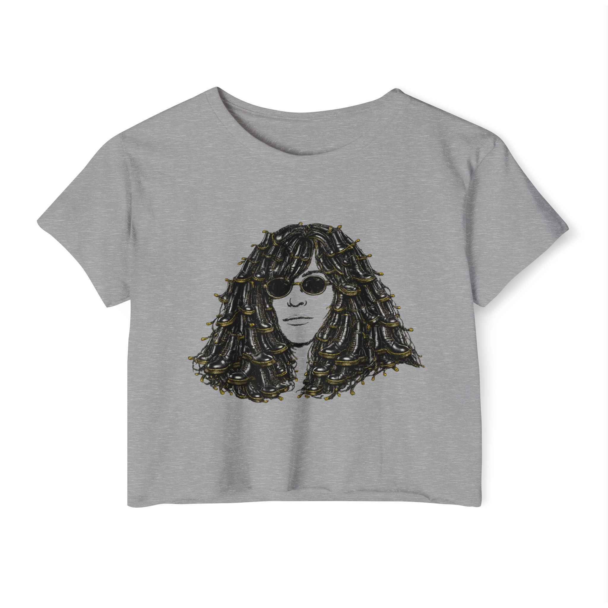 Doc Martin Joey Ramone Crop Top T-shirt   Music Tee