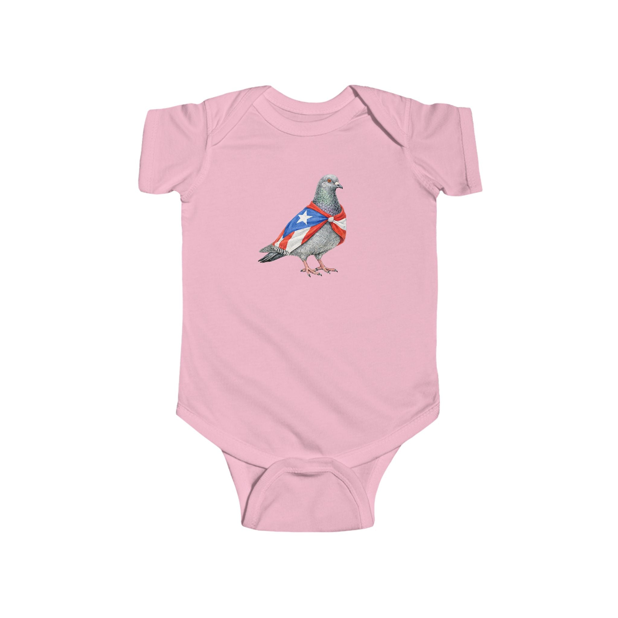 Customizable East Harlem NYC Pigeon Baby Onesie | New Yorker Reveal Infant Bodysuit