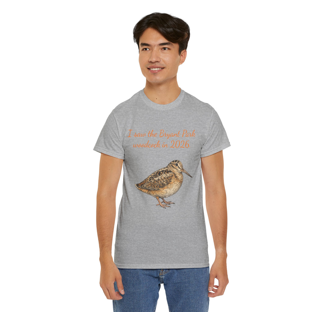 Bryant Park American Woodcock T-Shirt   NYC Gift Tee