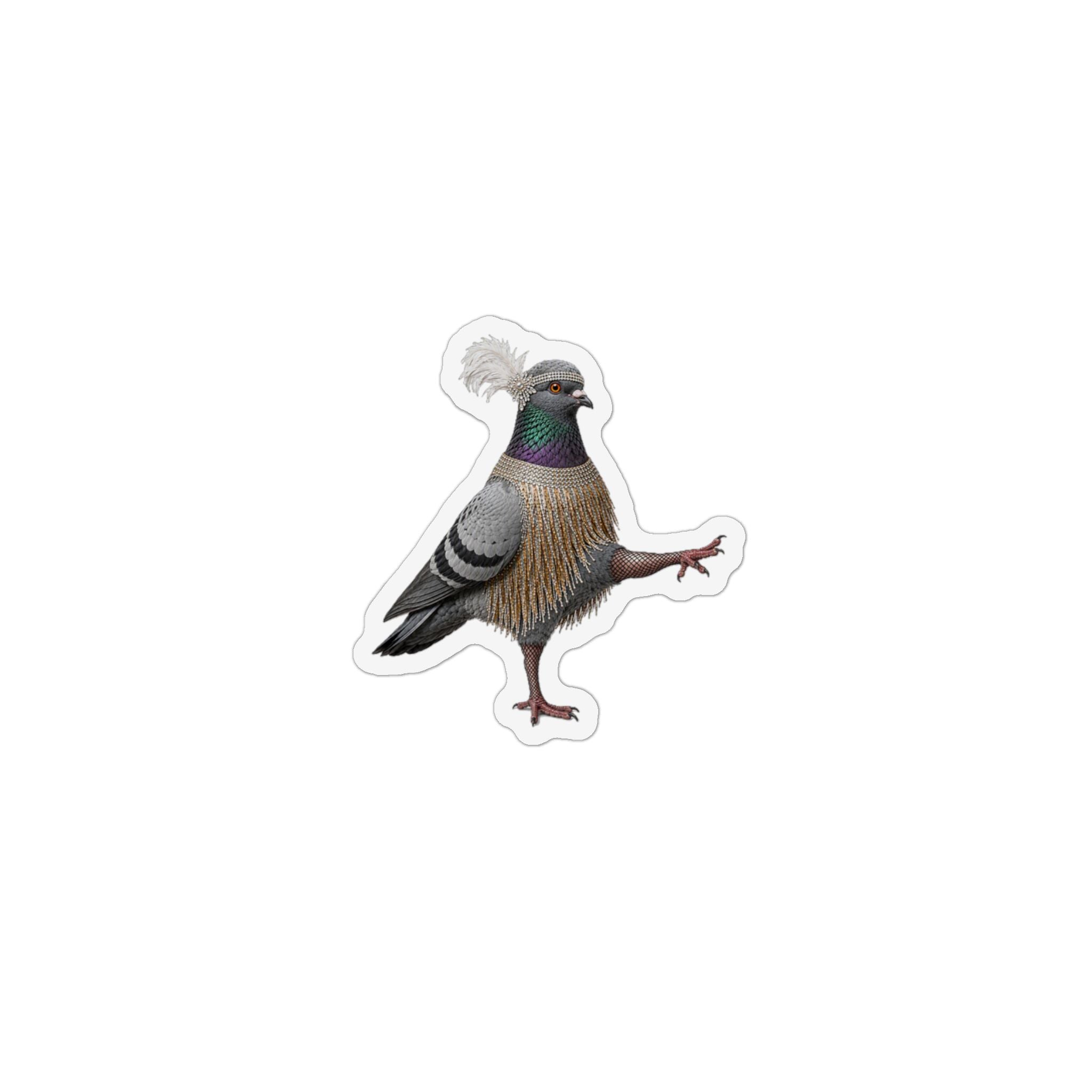 Rockefeller Center NYC Pigeon Magnet | Bird Lover Fridge Magnet