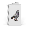 Customizable Meatpacking District NYC Pigeon Spiral Journal |  Luxury Fashion Bird Lovers Notebook