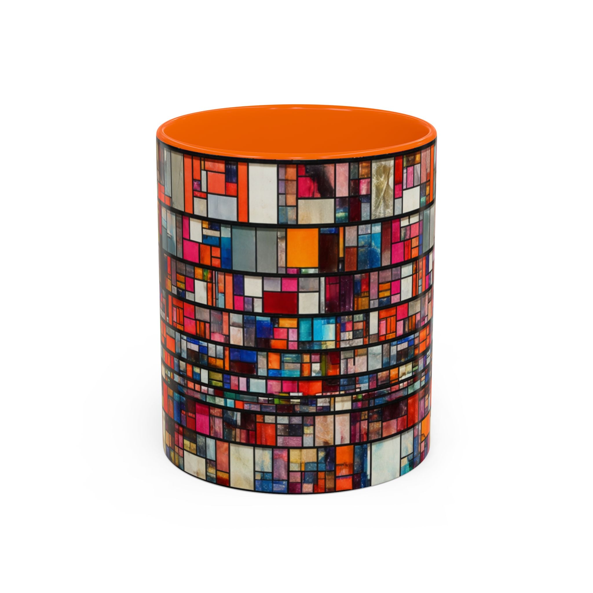 DUMBO Brooklyn Mosaic Water Tower Accent Coffee Mug 11oz