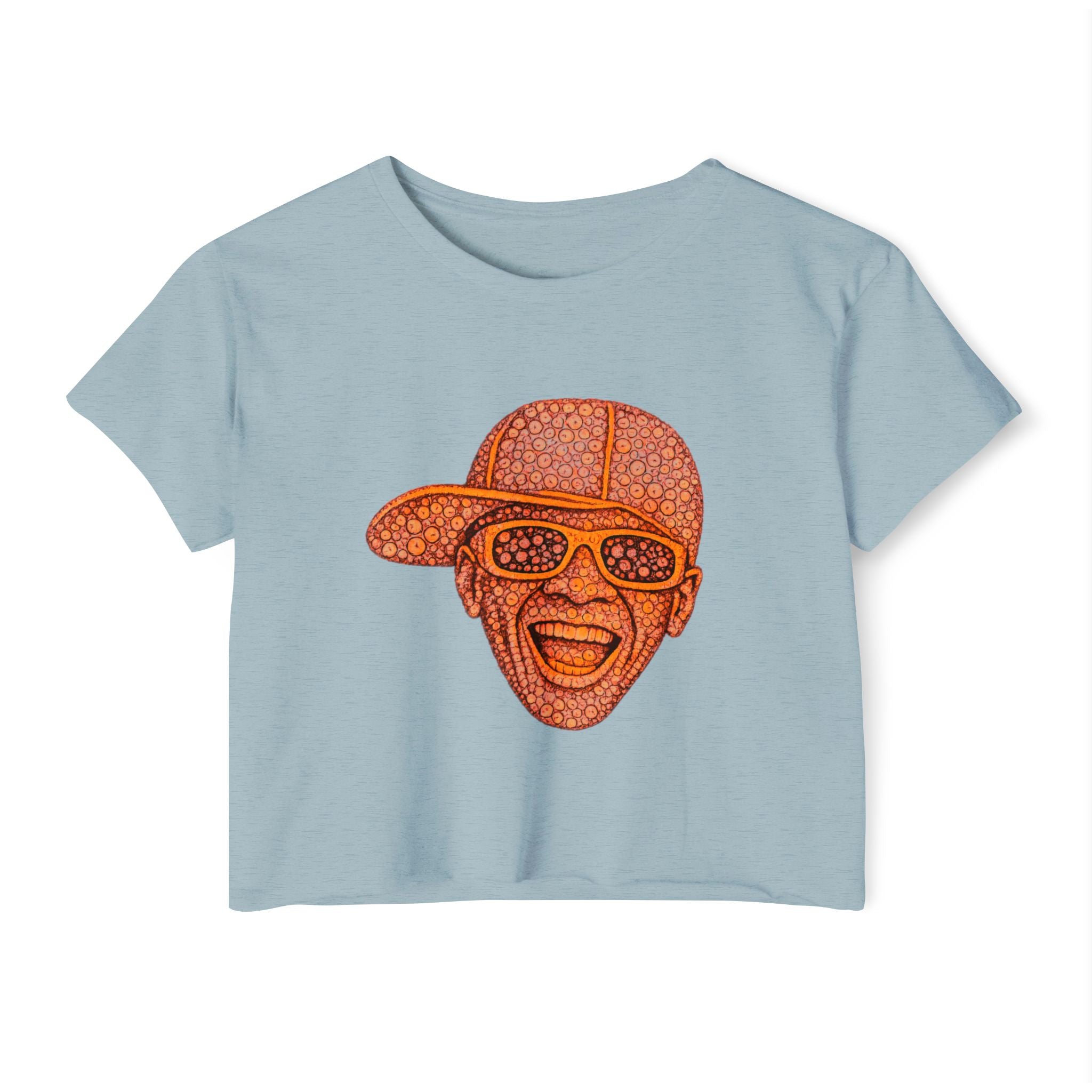 Clock Flavor Flav Crop Top T-shirt   Music Tee