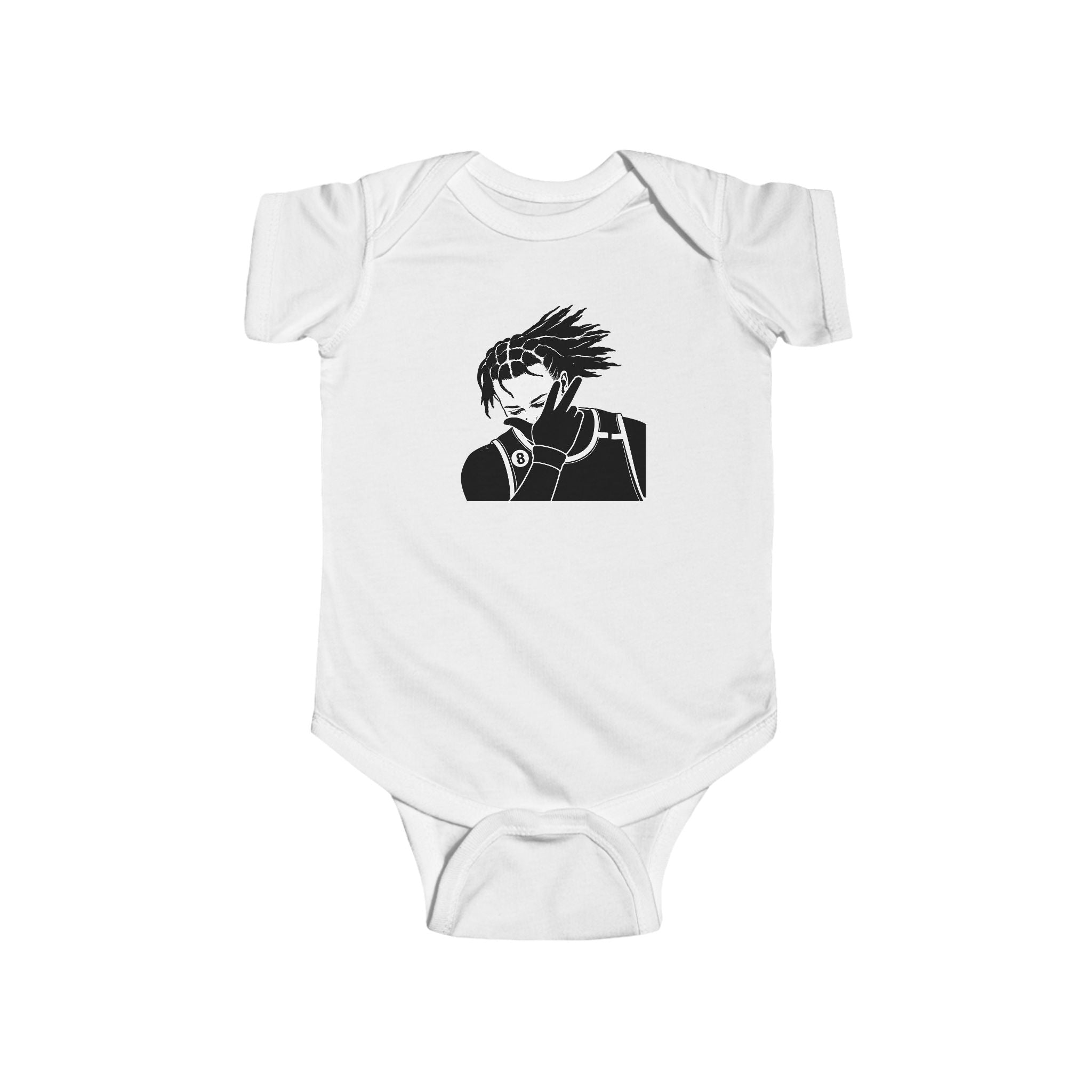 Customizable Jalen Brunson NYC baby bodysuit | New York Basketball infant onesie