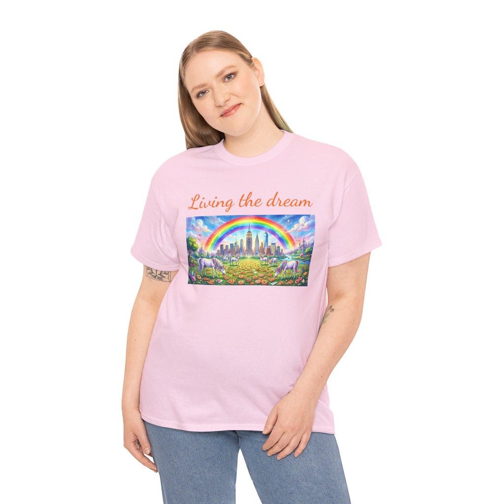 NYC Living The Dream T-Shirt | New York Is a Fairy Tale Tee