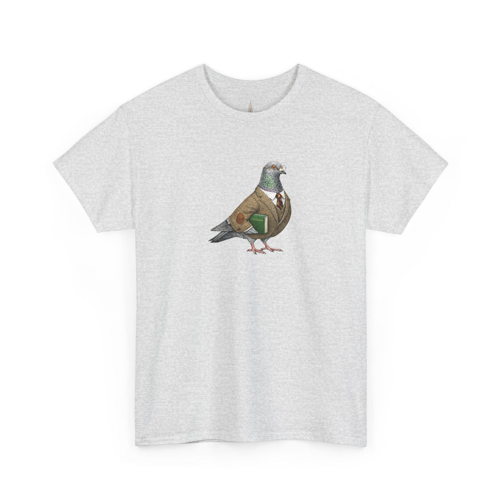 Customizable Morningside Heights NYC Pigeon T-Shirt | University Professor Tee
