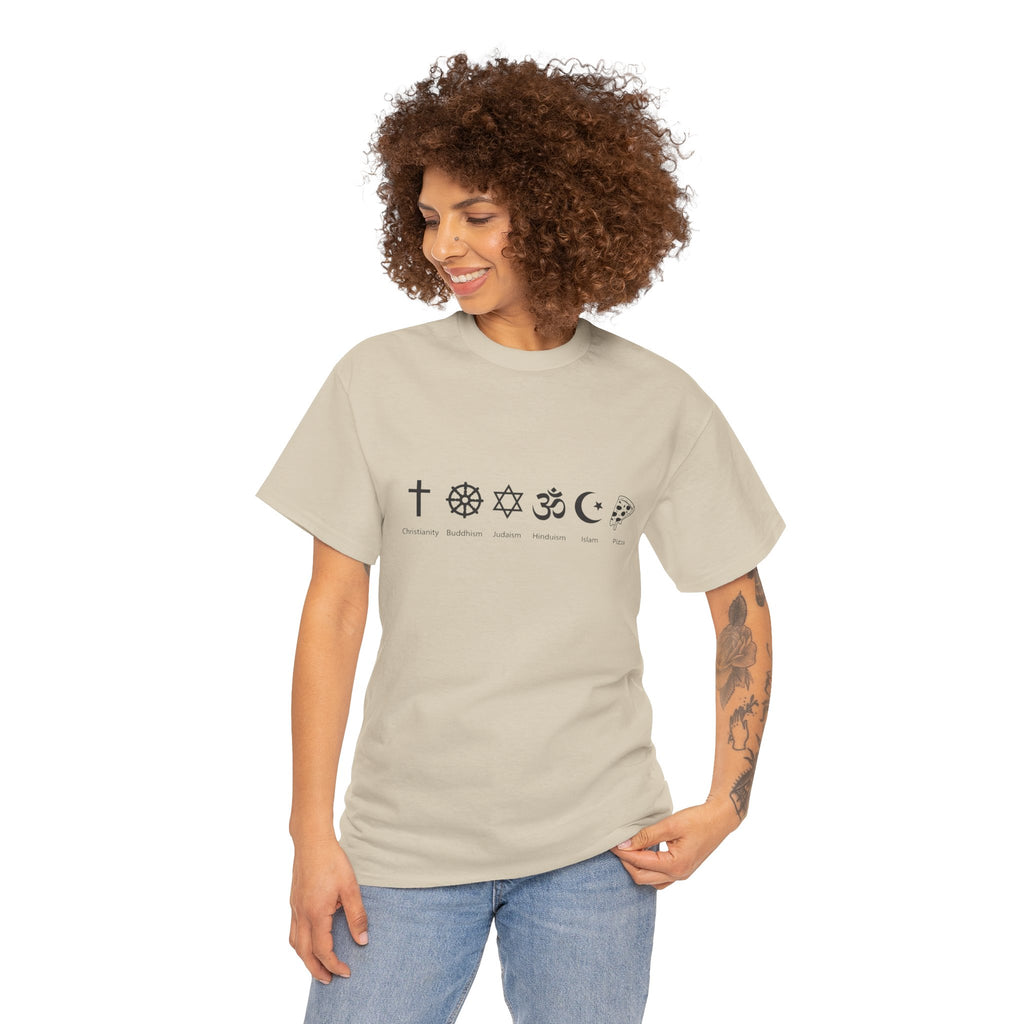 Pizza Is My Religion T-Shirt   I Believe In Pizza Tee