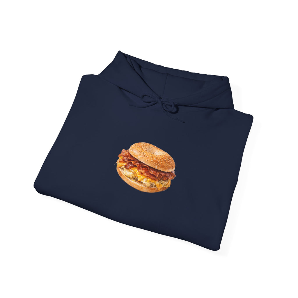 NYC Bacon Egg and Cheese Hoodie — New York Bodega Sandwich Hooded Sweatshirt