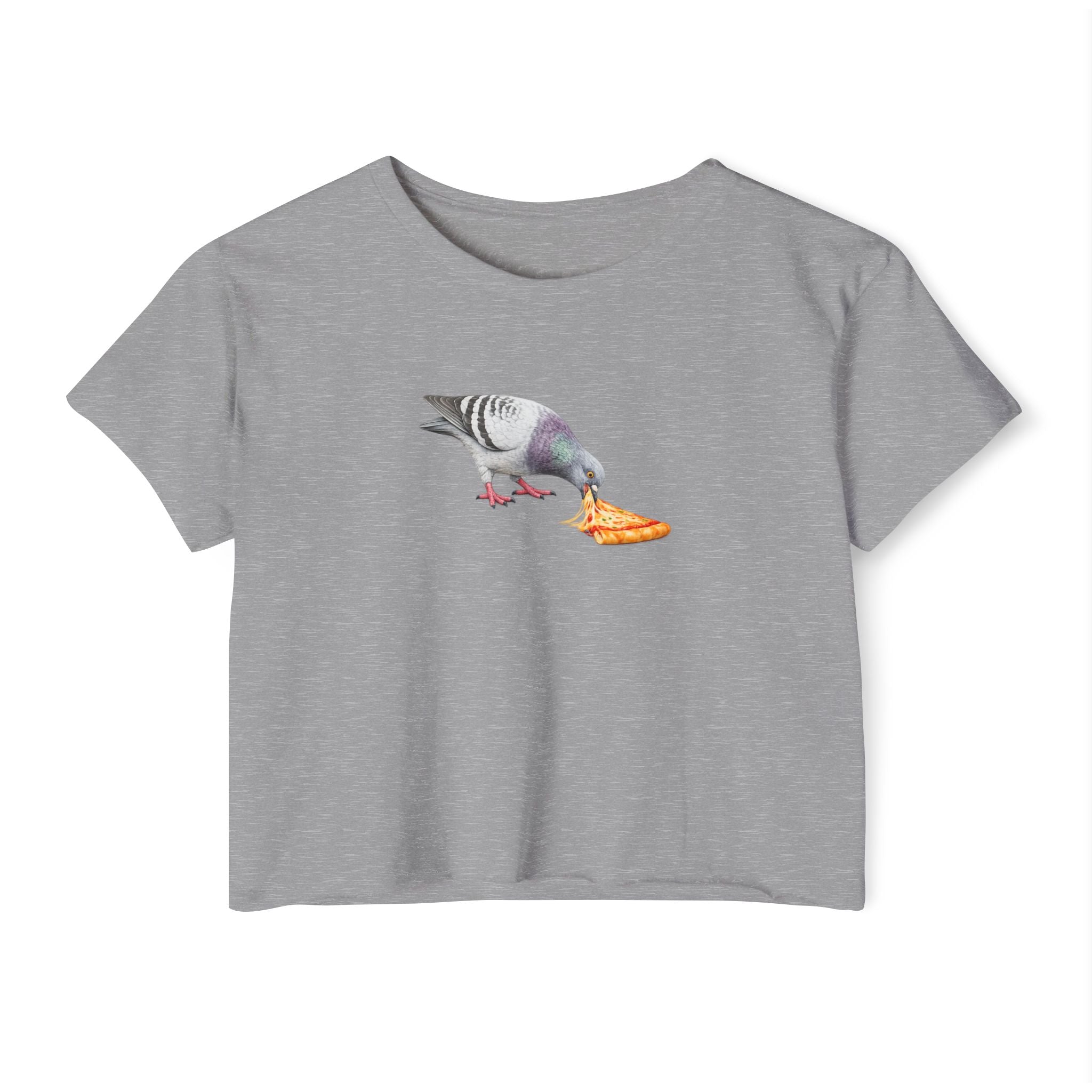 Customizable Little Italy NYC Pigeon Crop Top