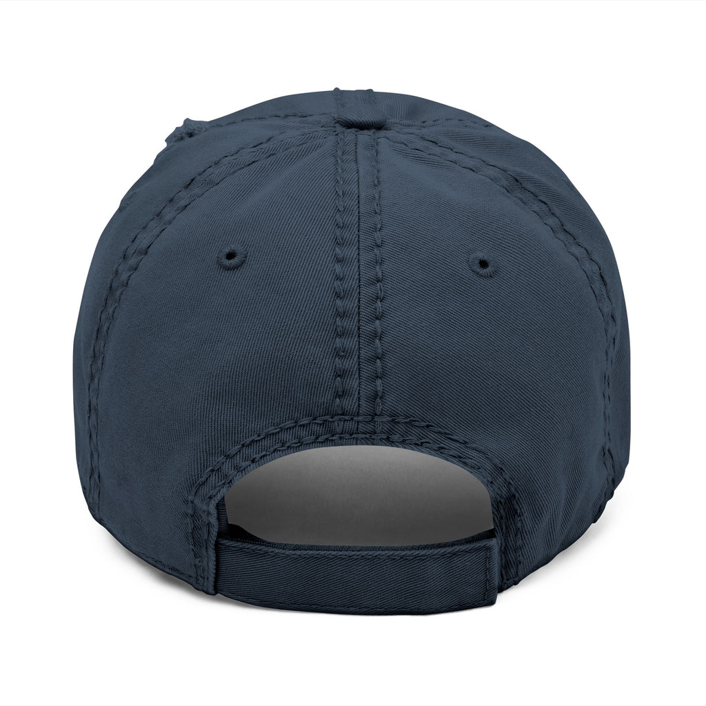 Corona NYC Pigeon Dad Hat – Distressed Embroidered New York Soccer Ball Cap